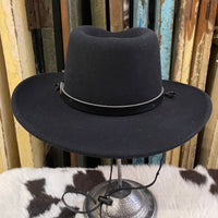 Stetson Black Santa Fe Crushable
