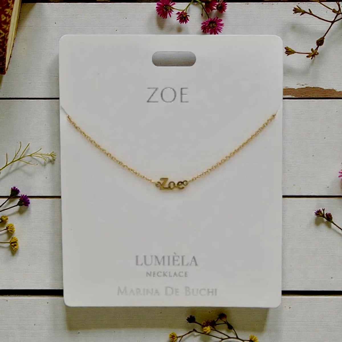 Name Necklace - Zoe
