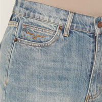 Daisy Mid Wash Kimes Jean Shorts