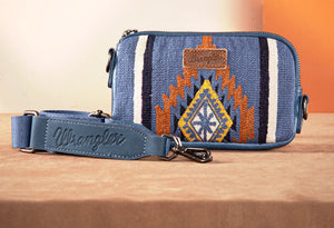 Wrangler Aztec Knitted Mini Crossbody