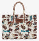 Wrangler Cowboy Print Tote Bag