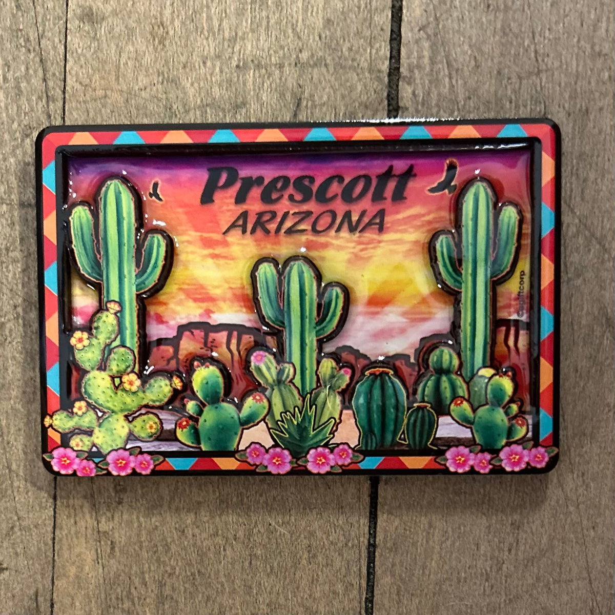 Cactus Sunrise Magnet