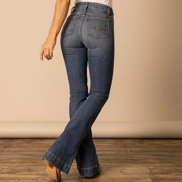 Jennifer Mid Wash Kimes Jeans