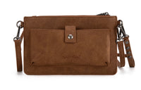 Trinity Ranch Floral Aztec Tooled Collection Clutch/Crossbody