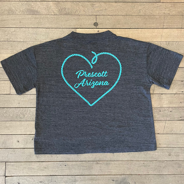 Women’s Drawn West Prescott Arizona Cropped T Shirts