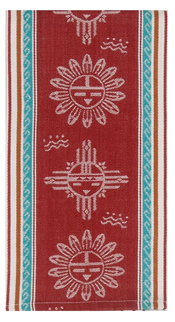 Simply Southwest Sun Jacquard Tea Towel