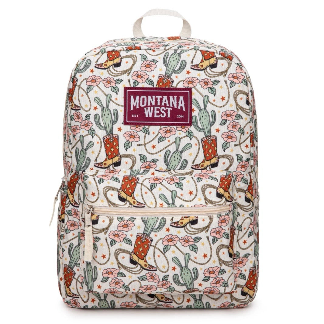 Montana West Floral Cowgirl Backpack
