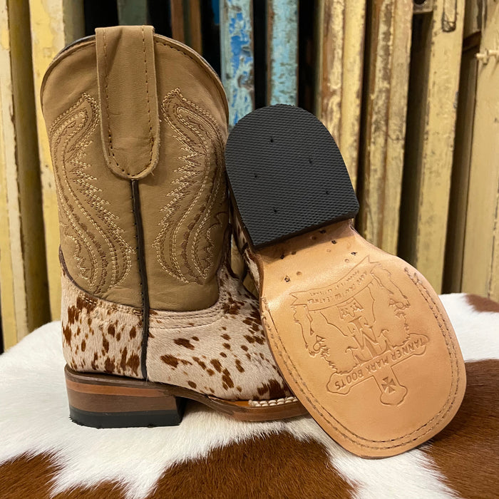 Kid’s Beau Cowhide Tanner Mark Boots