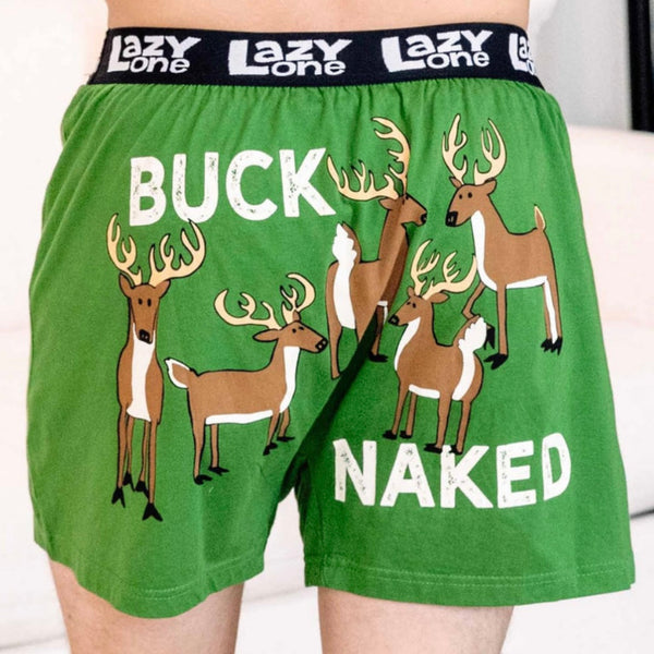 Lazy One Buck Naked Boxers