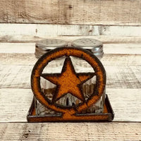 Arizona Made Metal Salt and Pepper Shakers