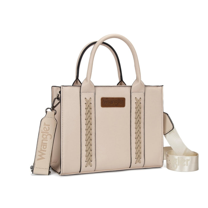 Wrangler Medium Tote Bag for Women Designer Satchel Handbags Top-handle Purses with Strap