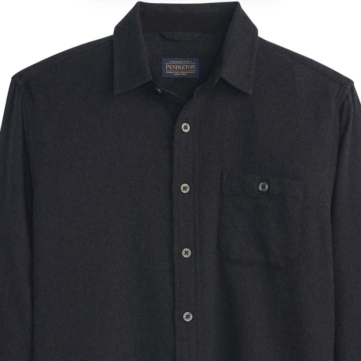 Pendleton Fremont Flannel Shirt Charcoal Heather