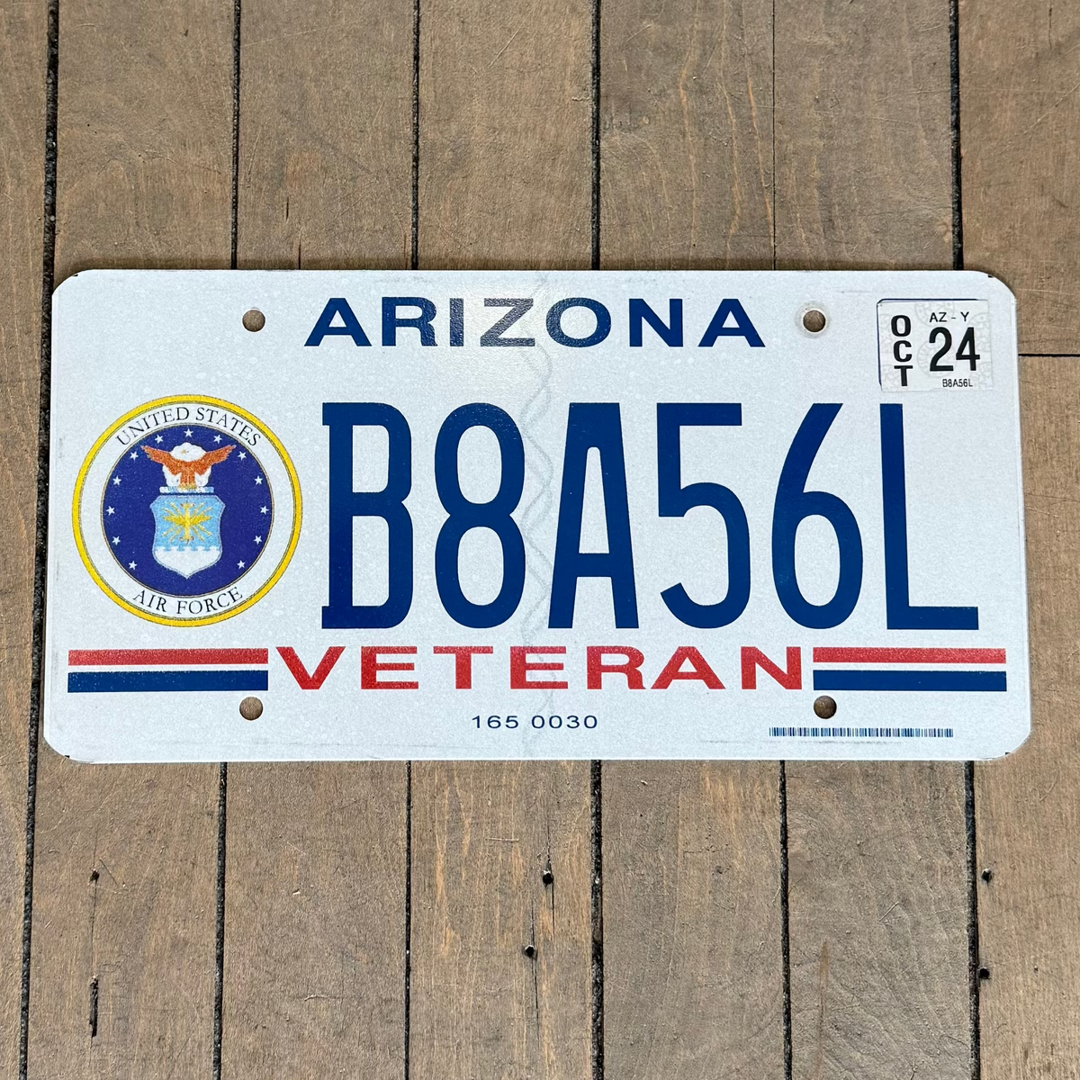 Arizona License Plate