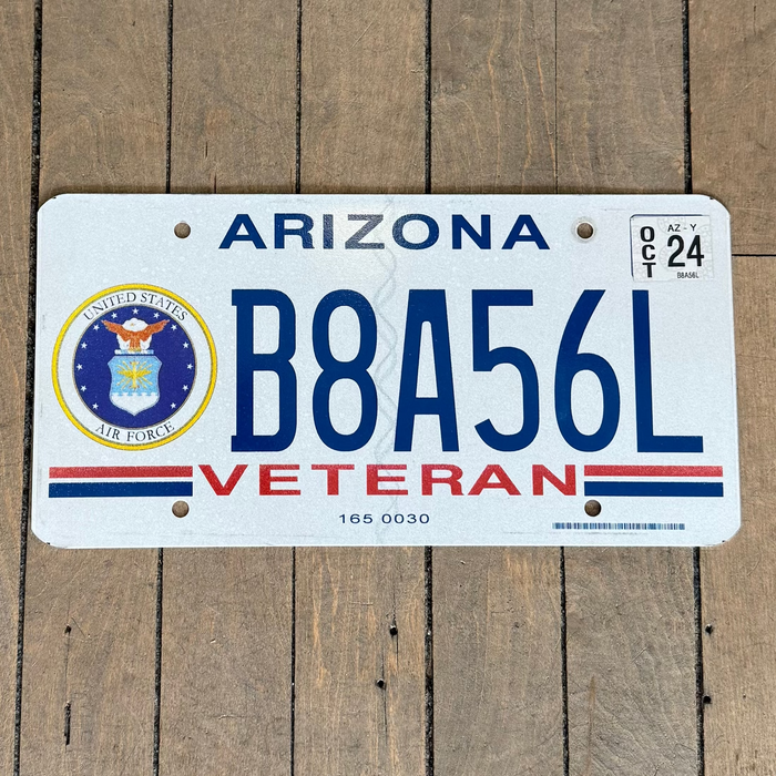Arizona License Plate