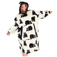 Family Bear Blanket Hoodie