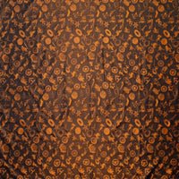 Cowboy Baroque Rust Silk Scarf