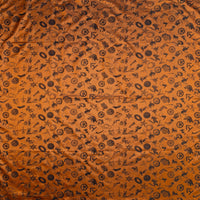 Cowboy Baroque Rust Silk Scarf