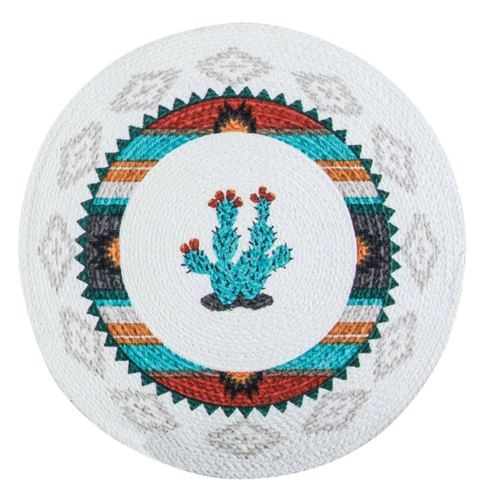 Prickly Pear Braided Placemat