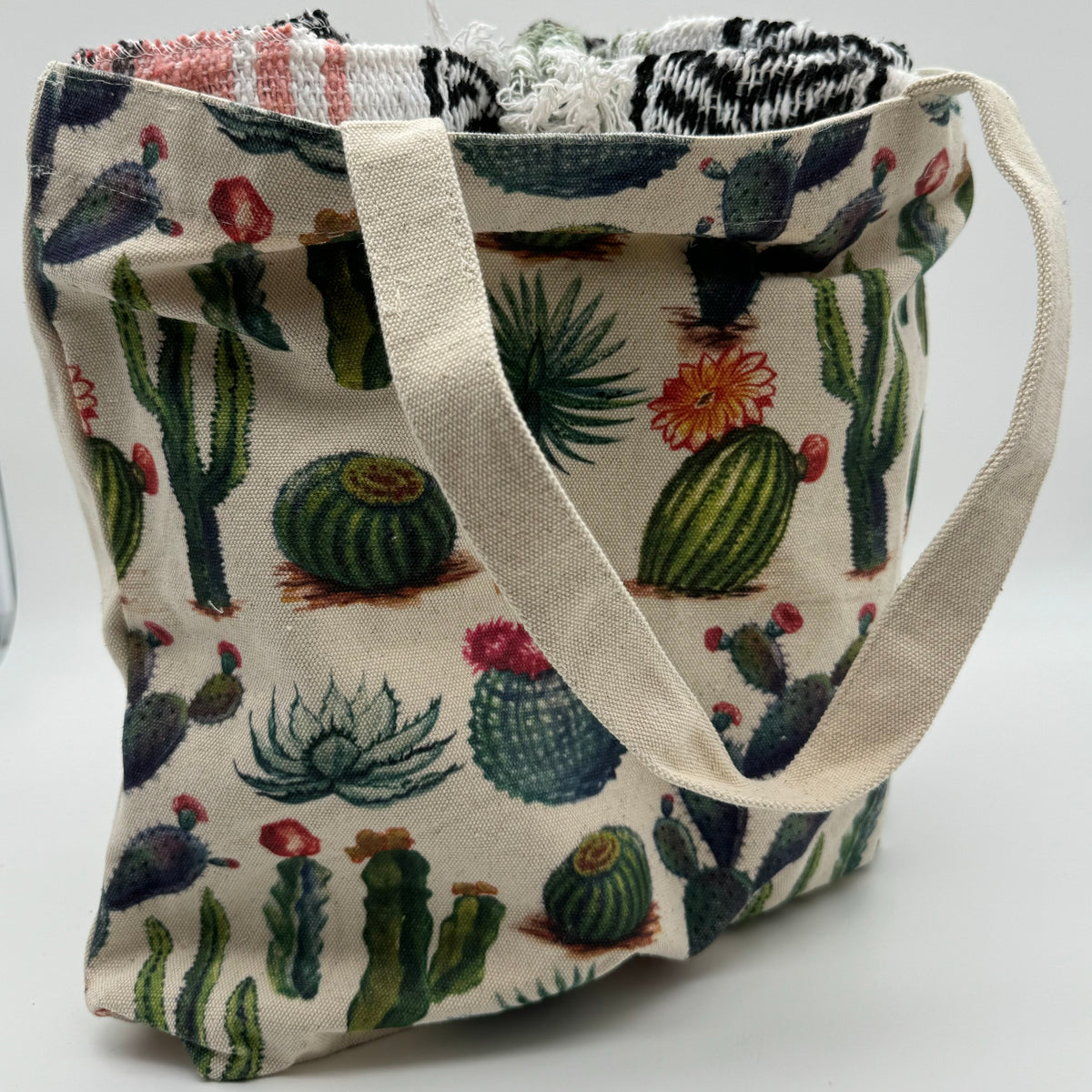 Cactus Canvas Everyday Bag