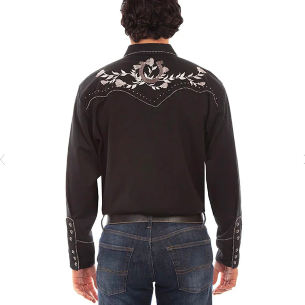 Scully Mens Long Sleeve Snap Shirt