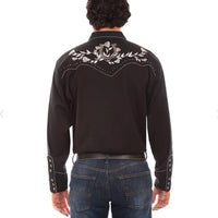 Scully Mens Long Sleeve Snap Shirt