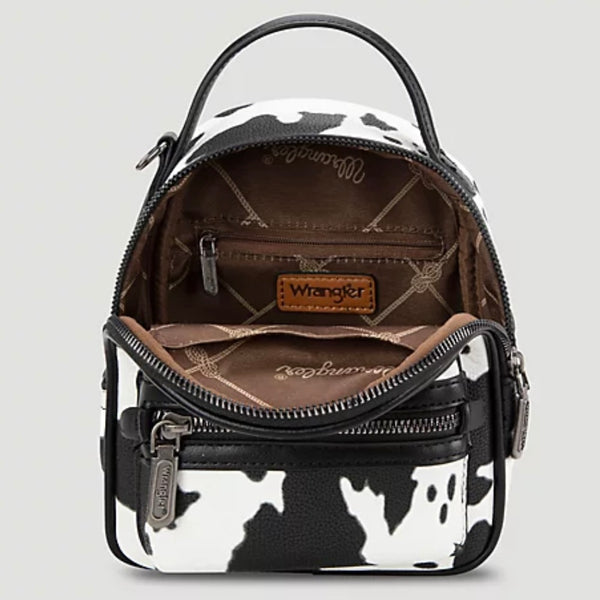 COW PRINT MINI BACKPACK