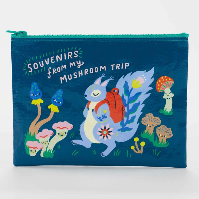 Souvenirs From My Mushroom Trip Zipper Pouch