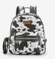 Wrangler Cow Print Backpack