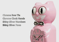 Retro Pink Kitchen Edition Kit-Cat Klock