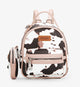 Wrangler Cow Print Mini Backpack