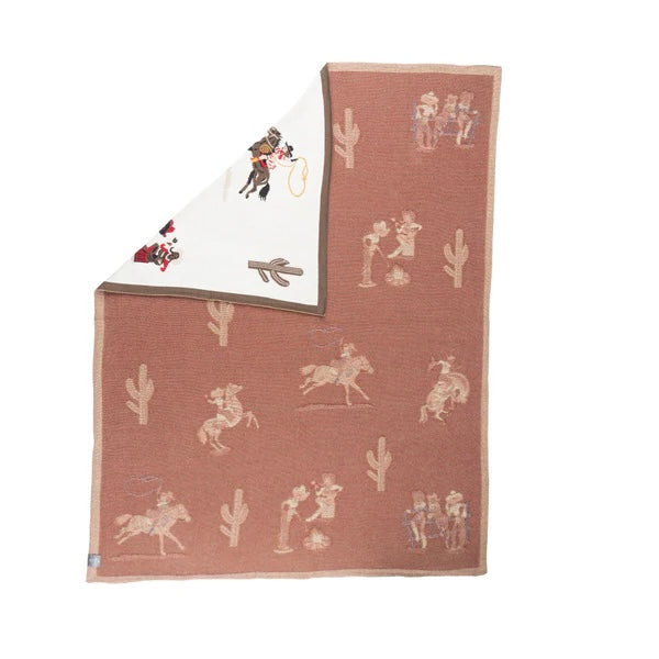 Myra Wild West Legends Throw Blanket