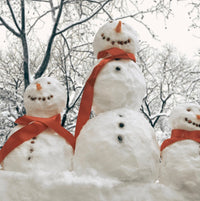 Snowman Village Soy Candle