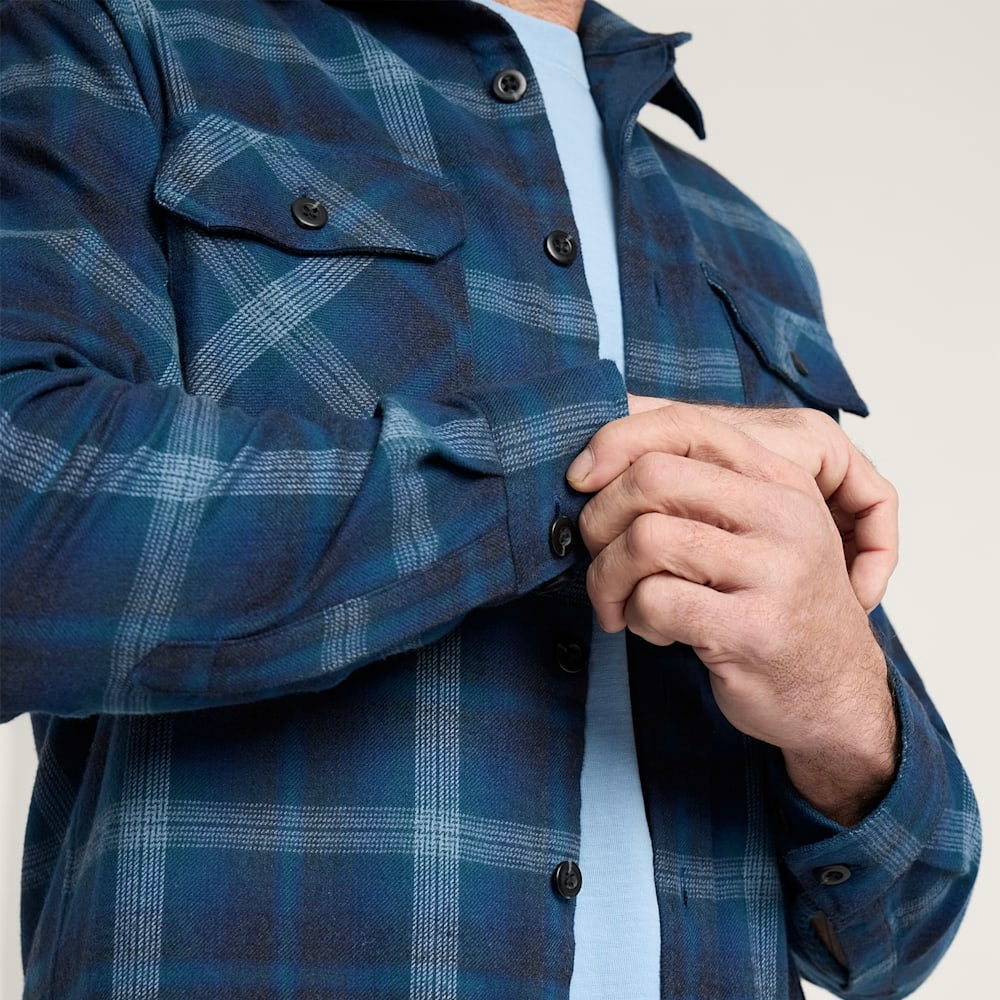 Pendleton Men’s Plaid Burnside Cotton Flannel Shirt