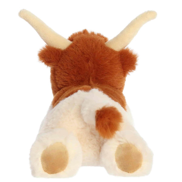 8" Buck Longhorn Cow Plush