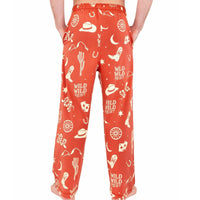 Lazy One Wild Wild Rest Rust PJ Pants