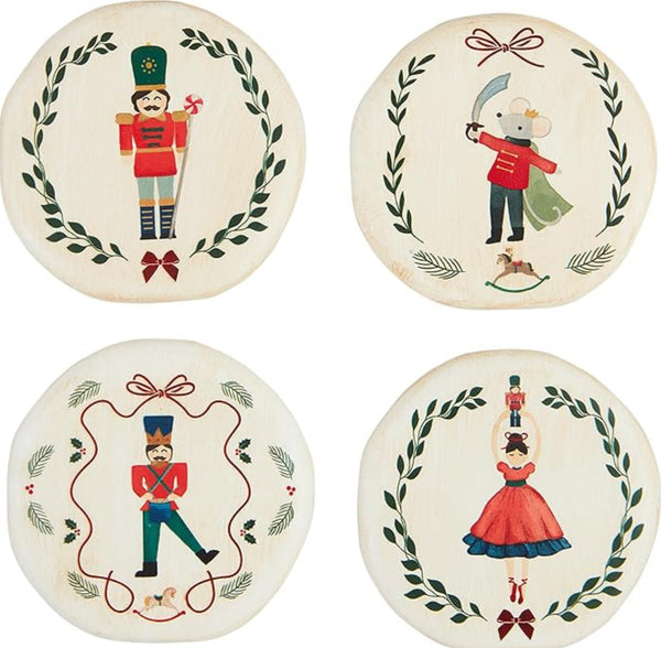 Nutcracker Tidbit Plates
