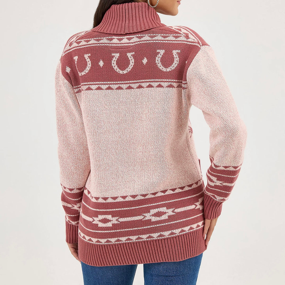 Woman's Wrangler Retro Western Cardigan