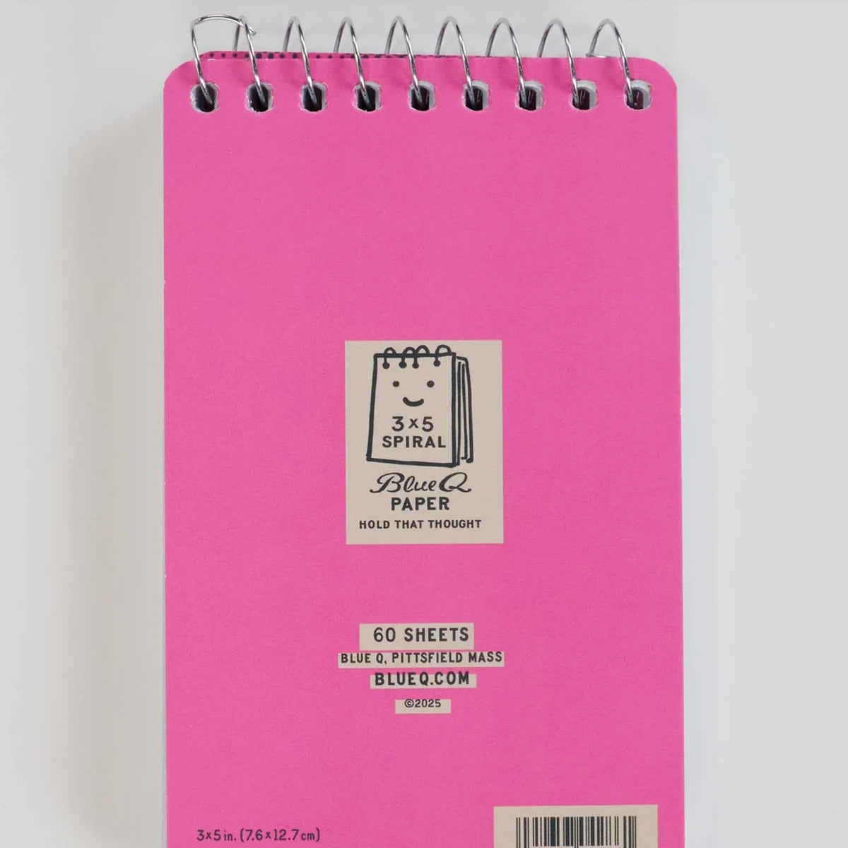 Sorry For Being Rude. I Have This Thing Where I'm Rude 3x5 Spiral Notebook