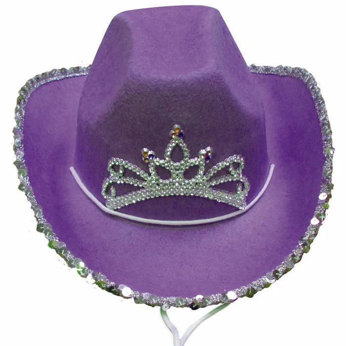 Purple Cowgirl Hat