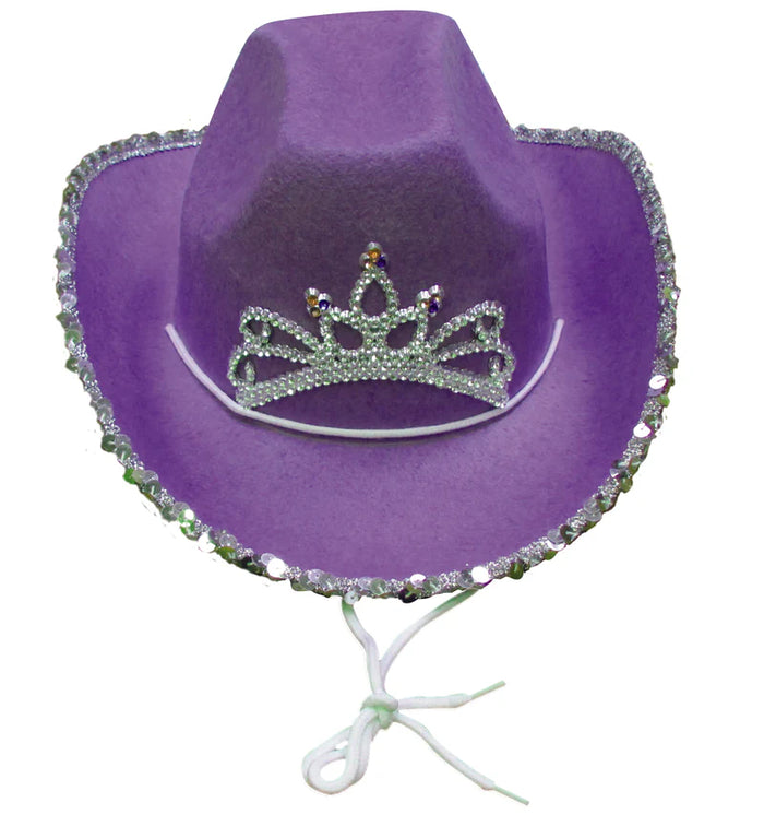 Purple Cowgirl Hat