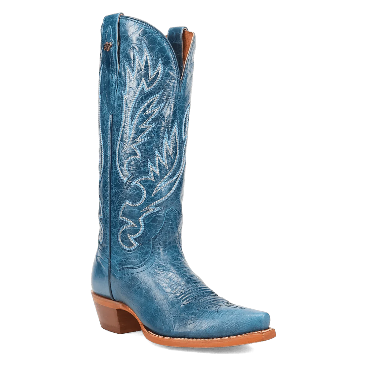 Women's Dan Post Katy Blue Cowboy Boots – Drawnwest