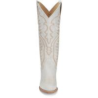 Women’s Justin EVELYN IVORY 15" WESTERN Cowboy Boots
