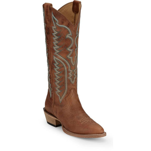 Women’s Justin EVELYN BARNWOOD 15" WESTERN Cowboy Boots