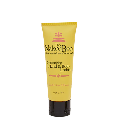 The Naked Bee 2.25 fl. oz. Vanilla Rose & Honey Hand & Body Lotion