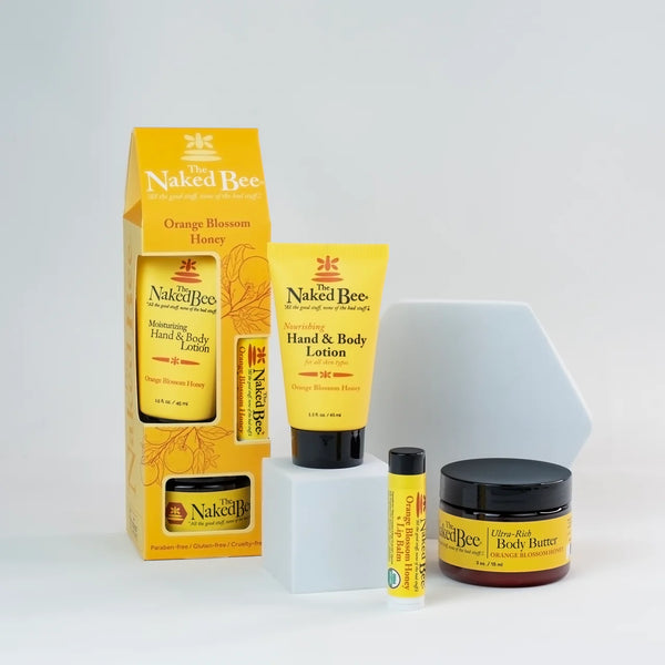The Naked Bee Orange Blossom Honey Gift Collection