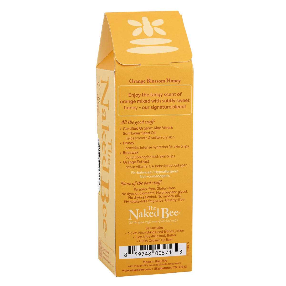 The Naked Bee Orange Blossom Honey Gift Collection
