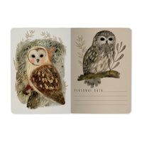 Small Notebook Owls