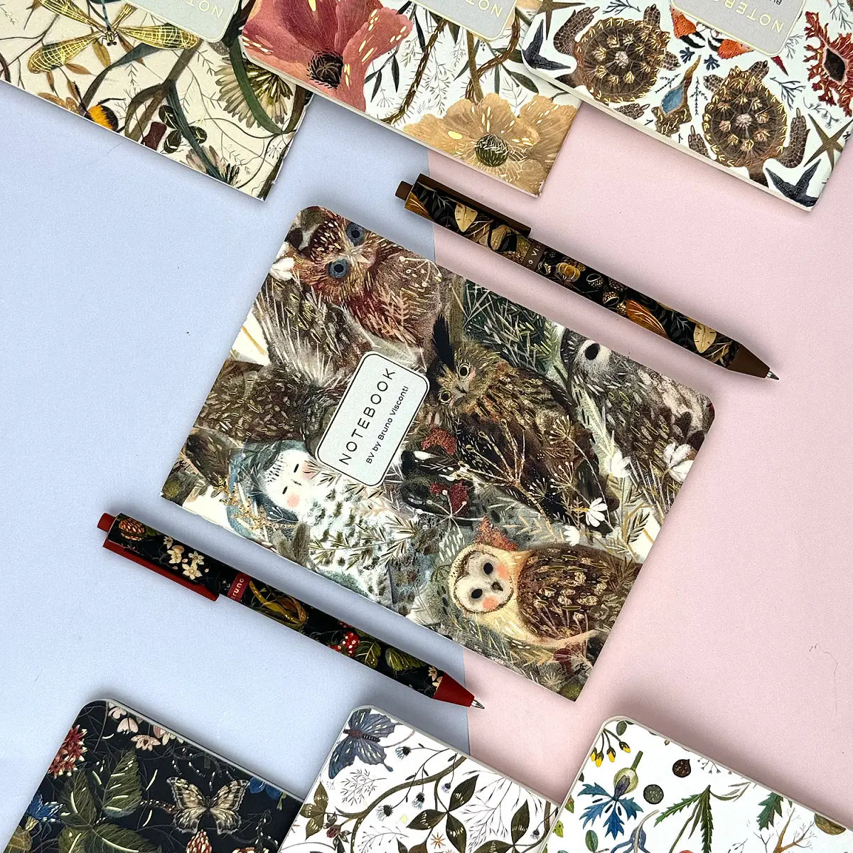 Small Notebook Owls