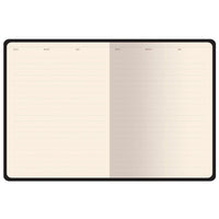 A6 Vegan Leather Hardcover Daily Planner - Forest Flowers