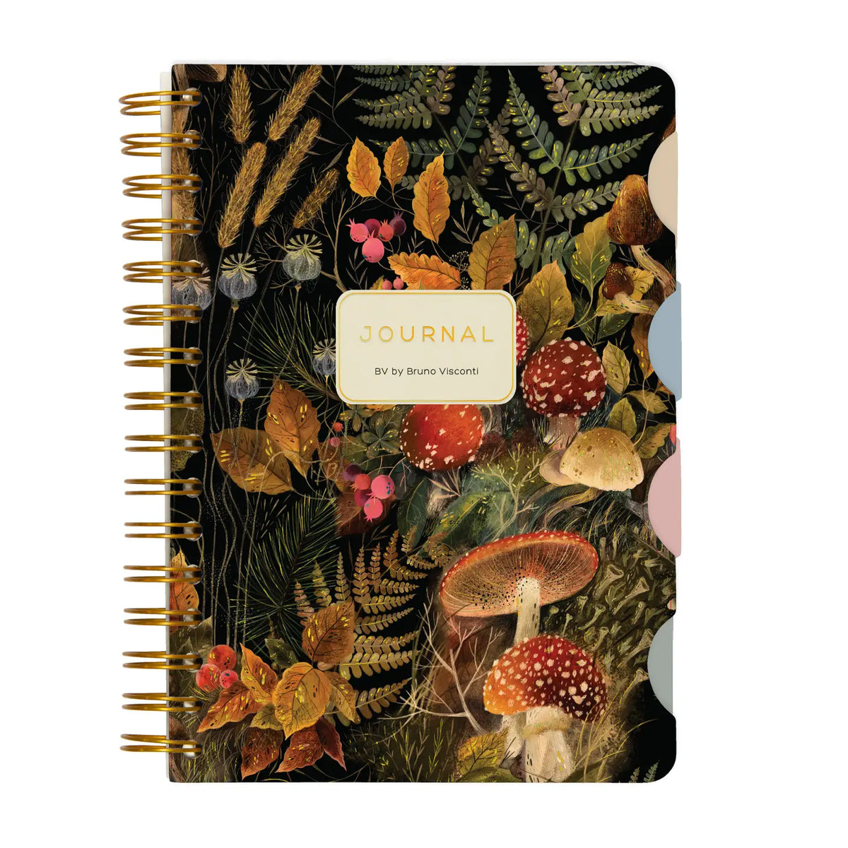 Art Journal   - Forest Mushrooms